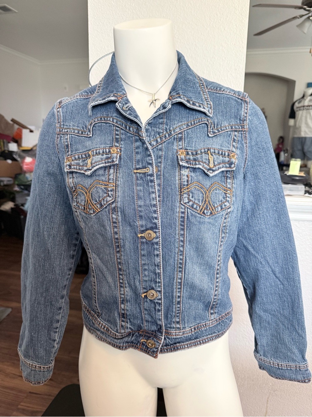 U.S. Polo Assn. Light Blue Denim Shirt Jacket